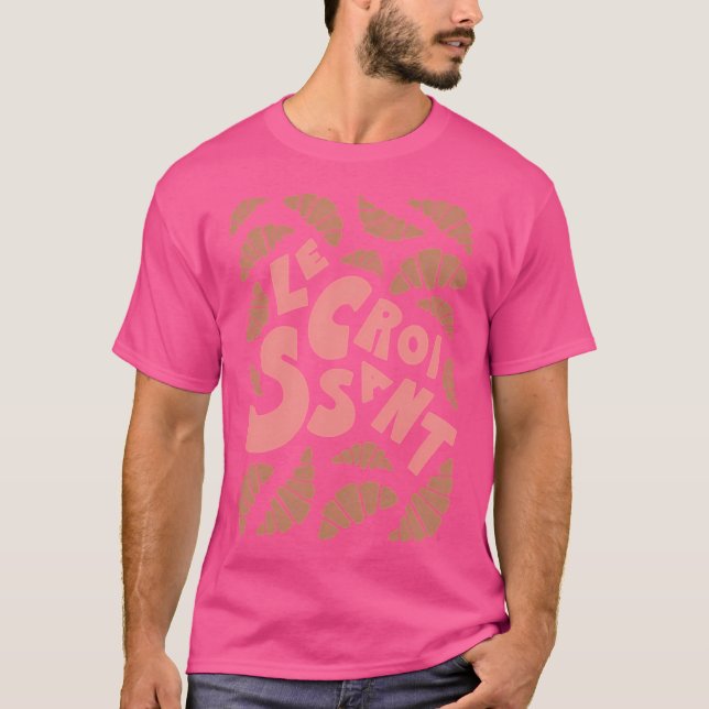 Camiseta Le Croissant French (Anverso)