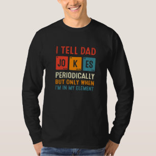 Camiseta Le Cuento A Papá Chistes Chistes De Química Periód