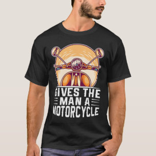 Camiseta Le Da Al Hombre Una Moto