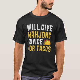 Camiseta Le Dará Consejos A Mahjong Para El Juego Basado En