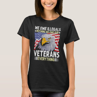 Camiseta Le Debemos A Nuestros Veteranos Todo Lo Que Us Ban