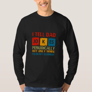 Camiseta Le Digo A Papá Chistes Diseño Gráfico Periódico Pa