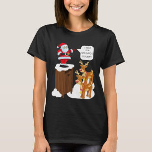 Camiseta Le Dije A La Casa Schmidt Divertida Navidad Santa