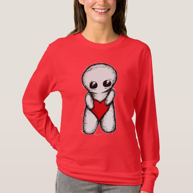 Camiseta Le doy mi corazón (Anverso)