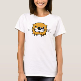Camiseta Le Encanta la Vida Silvestre y las Nutria