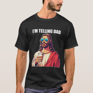Camiseta Le estoy diciendo a papá Shirt Graciosa Je Religio