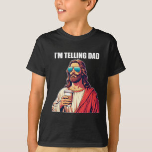 Camiseta Le estoy diciendo a papá Shirt Graciosa Je Religio