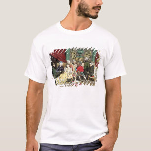 Camiseta Le Faubourg Santo-Germán, grabado por Delpech
