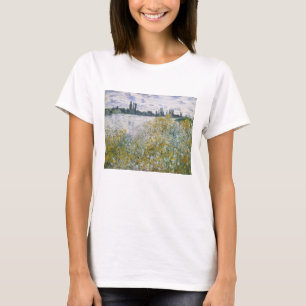 Camiseta �le Fleurs aux. de Claude Monet el cerca de