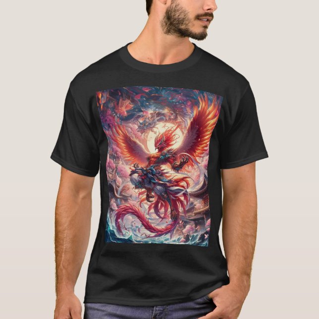 Camiseta Le guerrier Phoenix (Anverso)
