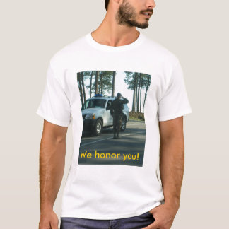 Camiseta Le honramos