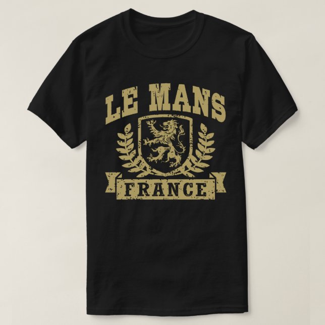 Camiseta Le Mans France (Diseño del anverso)