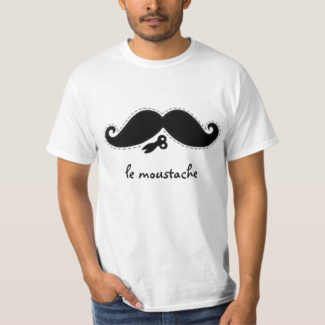 Camiseta Le Mustache (Anverso)