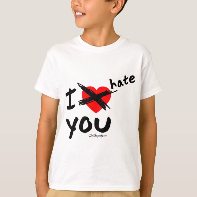 Camiseta Le odio (Anverso)