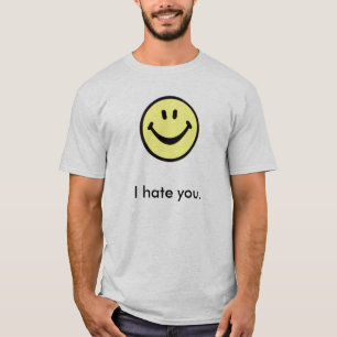 Camiseta Le odio con una sonrisa