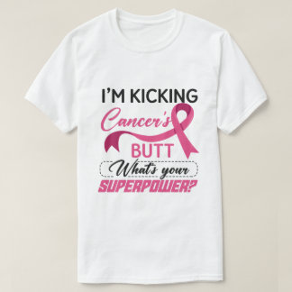 Camiseta Le pateé el cáncer de mama a macho