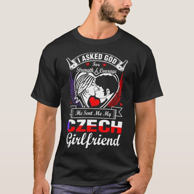 Camiseta Le Pedí A Dios Por Novia Checa (Anverso)