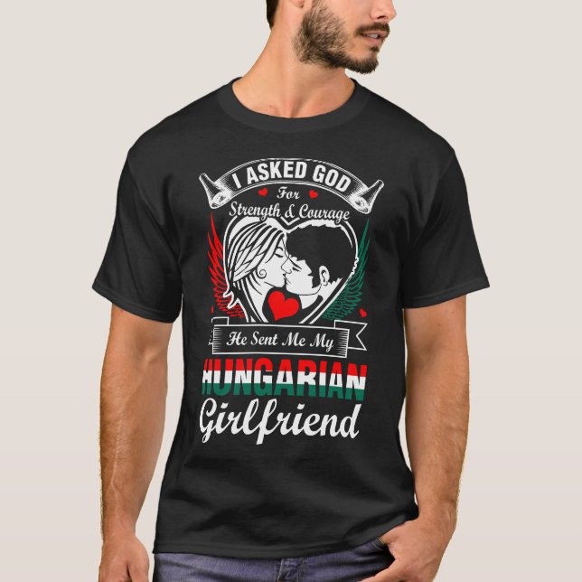 Camiseta Le Pedí A Dios Por Novia Húngara (Anverso)