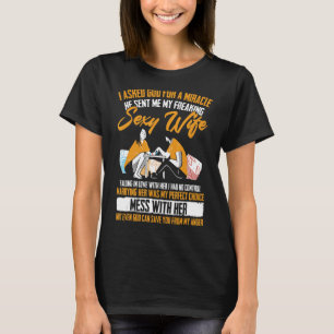 Camiseta Le Pedí A Dios Por Un Milagro Que Me Enviara Mi S.