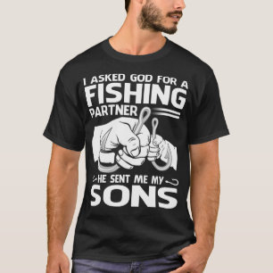Camiseta Le Pedí A Dios Por Un Socio Pescador Que Me Envió