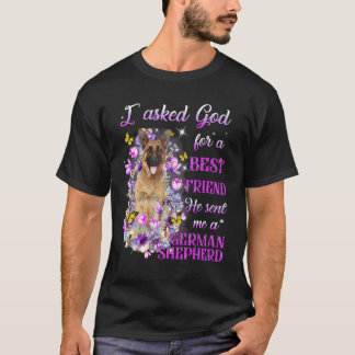 Camiseta Le pedí a Dios un mejor amigo y me envió a mi alem