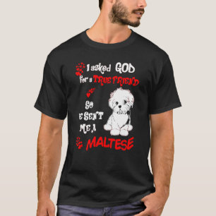 Camiseta Le Pedí A Dios Un Verdadero Amigo