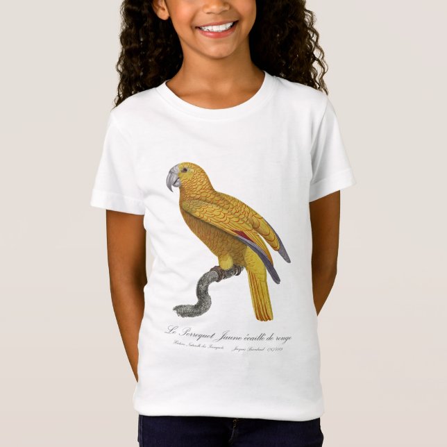 Camiseta Le Perroquet Jaune ecaille de rouge (Anverso)