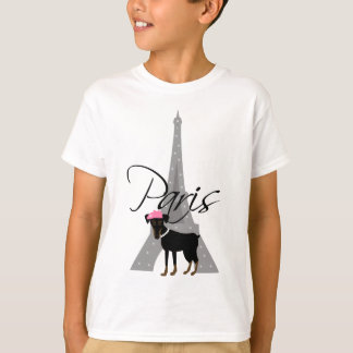 Camiseta Le petit chien à Paris