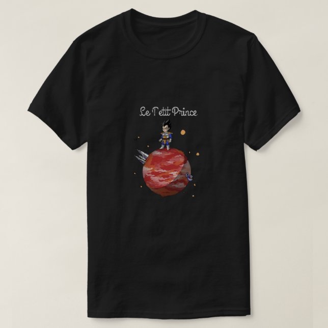 Camiseta Le petit prince T-Shirt.png (Diseño del anverso)