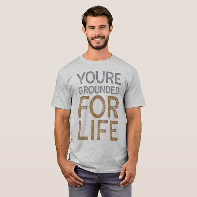 Camiseta Le ponen a tierra para la vida (Anverso completo)