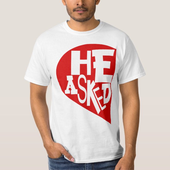 CAMISETA LE PREGUNTÓ QUE DIJO QUE SÍ. 2 (Anverso)