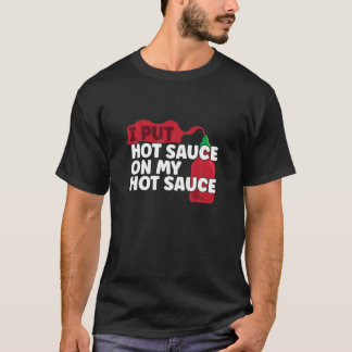Camiseta Le Puse Salsa Caliente A Mi Salsa Graciosa Pepper