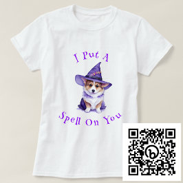 Camiseta Le Puse Una Pelea A Usted Corgi Witch