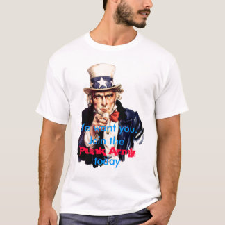 Camiseta Le queremos nos unimos a al ejército punky hoy