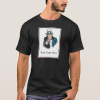 Le quiero personalizar del tío Sam su texto
