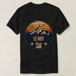 Camiseta Le Roy, Iowa Ia, Estados Unidos