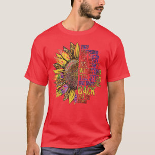 Camiseta Le Susurraron A Su Motivacional Vinta De Girasol