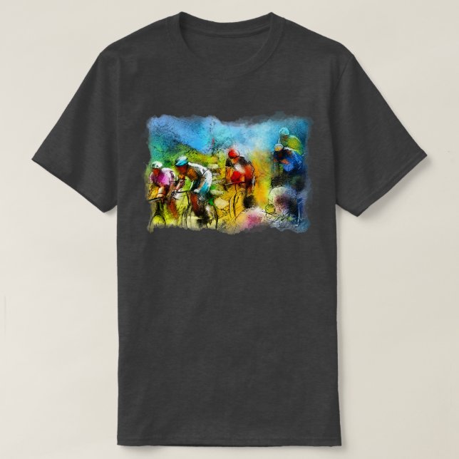 Camiseta Le Tour de Francia (Diseño del anverso)