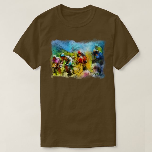 Camiseta Le Tour de Francia (Diseño del anverso)