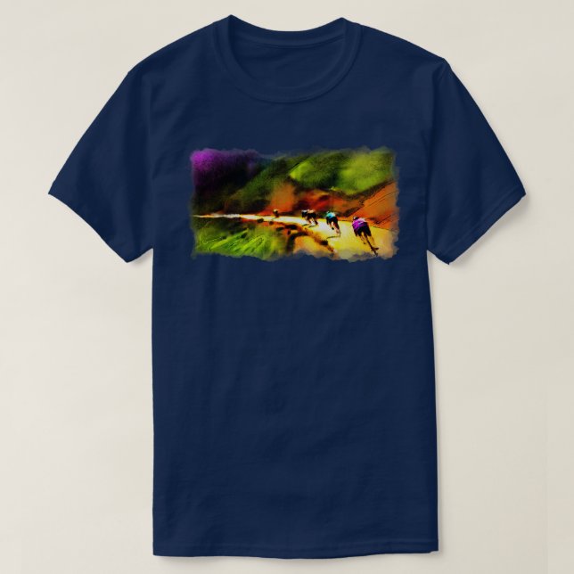 Camiseta Le Tour de Francia 1 (Diseño del anverso)