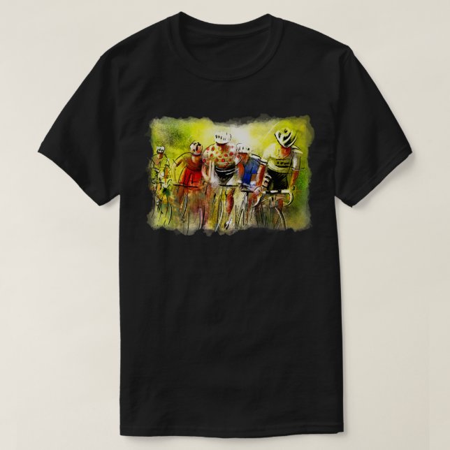 Camiseta Le Tour de Francia 5 (Diseño del anverso)