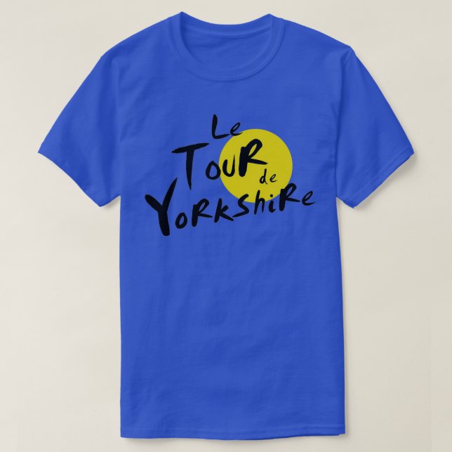 Camiseta Le Tour de Yorkshire  (Diseño del anverso)