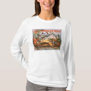Camiseta Le voyage en Suisse - el desastre del ferrocarril