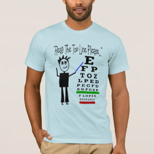 Camiseta "Lea la línea superior por favor"--Diseño de la