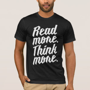 Camiseta Lea más piensan más