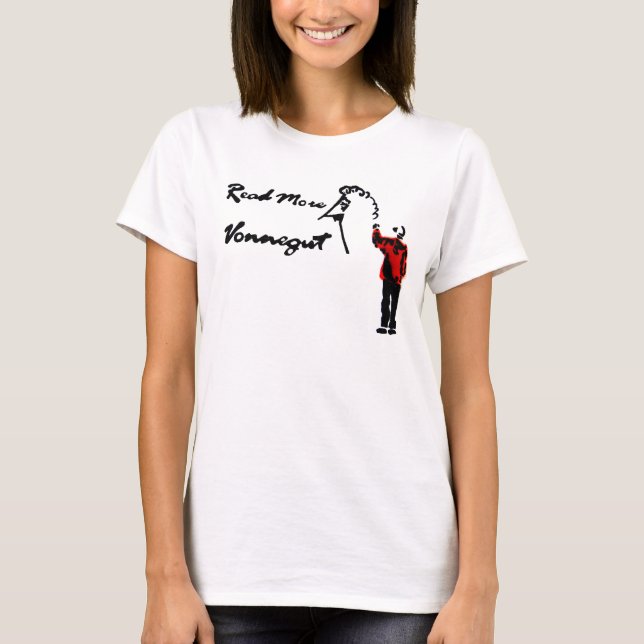CAMISETA LEA MÁS VONNEGUT (Anverso)