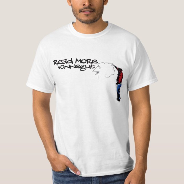 Camiseta Lea más Vonnegut 2,0 (Anverso)