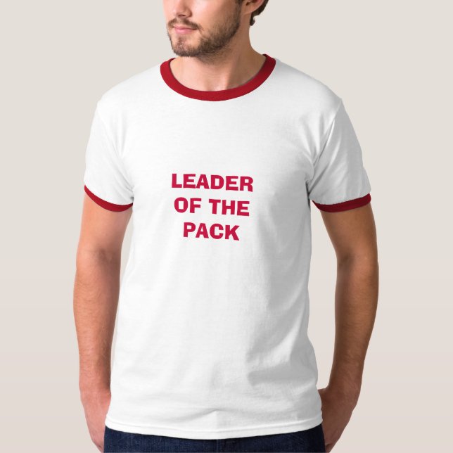 CAMISETA LEADEROF THEPACK (Anverso)