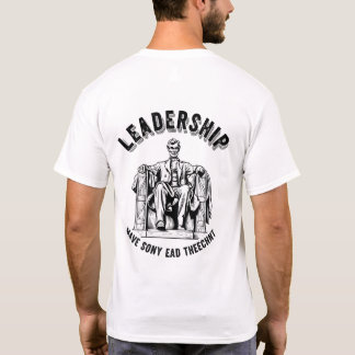Camiseta Leadership in USA Presidents T-Shirt – Patriotic A