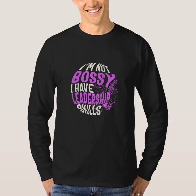 Camiseta Leadership Leader Inspirational Motivating Boss Ma (Anverso)